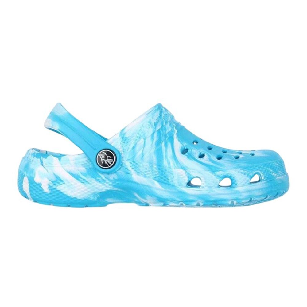 Hot Tuna Childrens/Kids Marble Effect Clogs / Blue